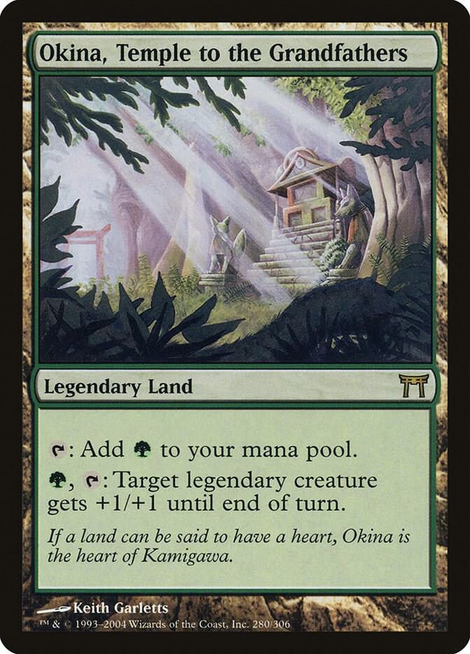 Okina, Temple to the Grandfathers, Champions of Kamigawa 280