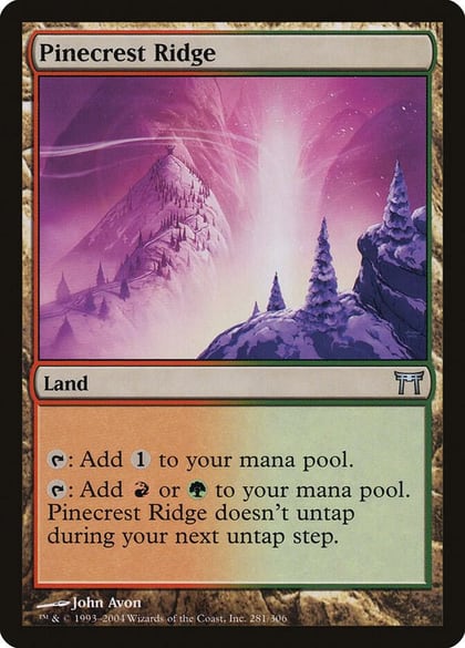Pinecrest Ridge, Champions of Kamigawa 281