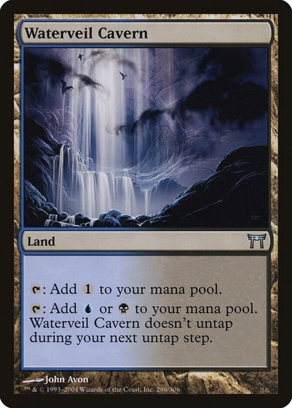 Waterveil Cavern, Champions of Kamigawa 286