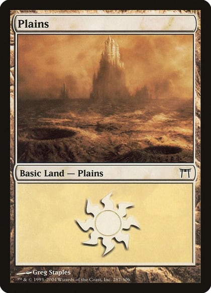 Plains (287), Champions of Kamigawa 287