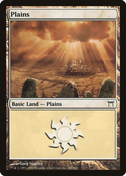 Plains (288), Champions of Kamigawa 288