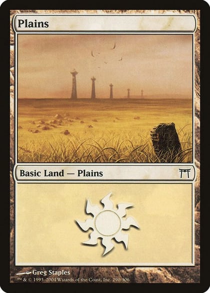 Plains (290), Champions of Kamigawa 290