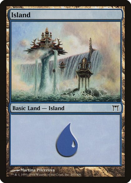 Island (293), Champions of Kamigawa 293