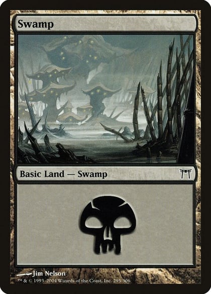 Swamp (295), Champions of Kamigawa 295