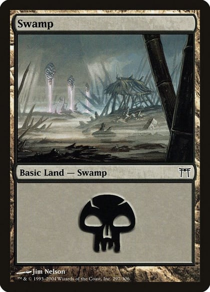 Swamp (297), Champions of Kamigawa 297