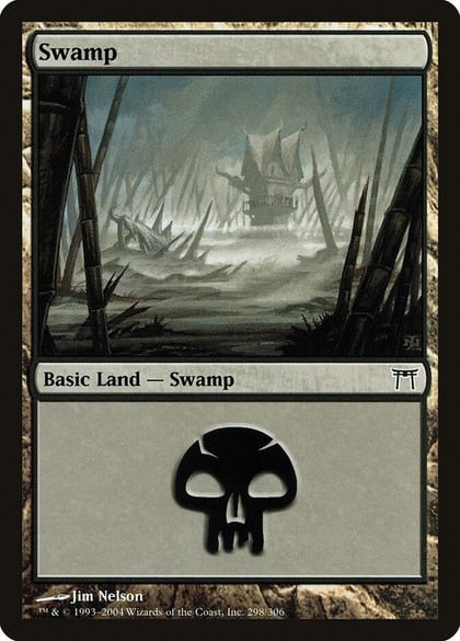 Swamp (298), Champions of Kamigawa 298