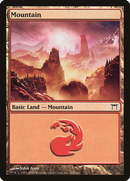 Mountain (300), Champions of Kamigawa 300