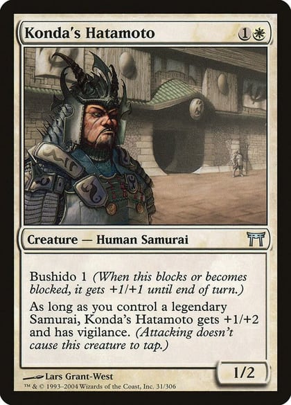 Konda's Hatamoto, Champions of Kamigawa 31