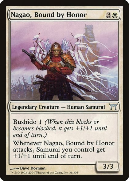 Nagao, Bound by Honor, Champions of Kamigawa 36