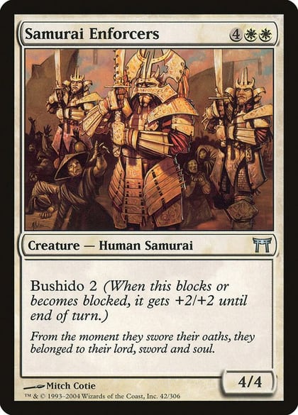 Samurai Enforcers, Champions of Kamigawa 42