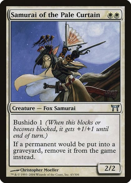 Samurai of the Pale Curtain, Champions of Kamigawa 43