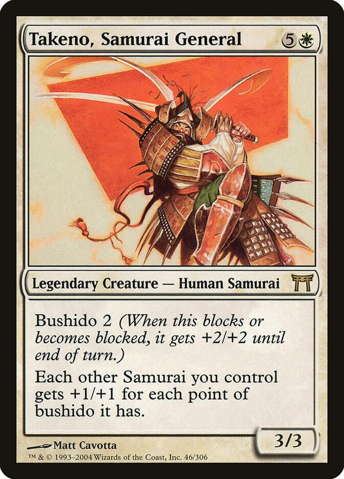 Takeno, Samurai General, Champions of Kamigawa 46