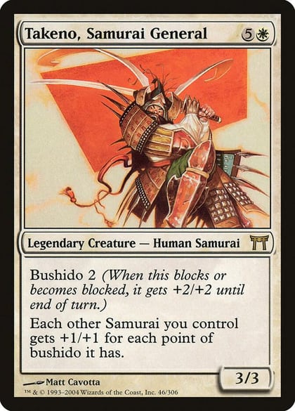 Takeno, Samurai General, Champions of Kamigawa 46