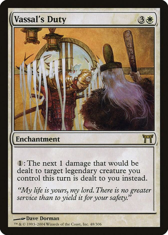 Vassal's Duty, Champions of Kamigawa 48