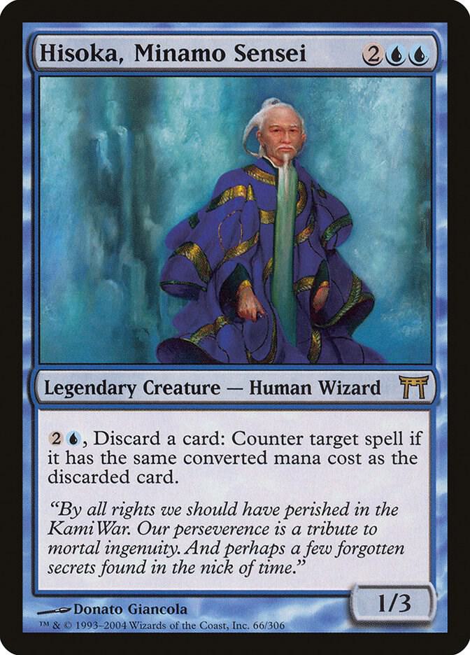Hisoka, Minamo Sensei, Champions of Kamigawa 66