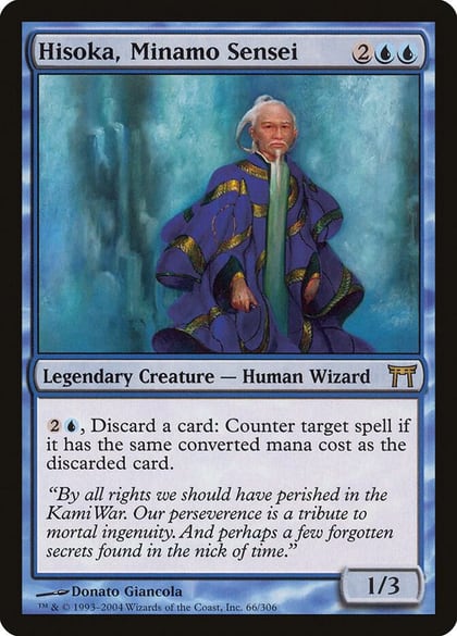 Hisoka, Minamo Sensei, Champions of Kamigawa 66