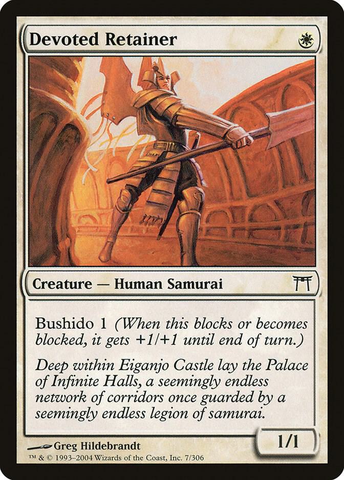 Devoted Retainer, Champions of Kamigawa 7