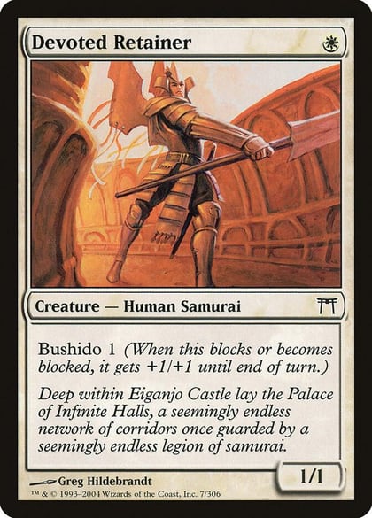Devoted Retainer, Champions of Kamigawa 7