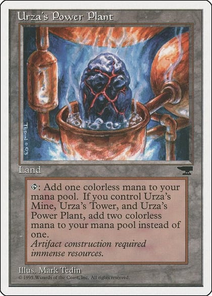 Urza's Power Plant (Rock in Pot), Chronicles #18177