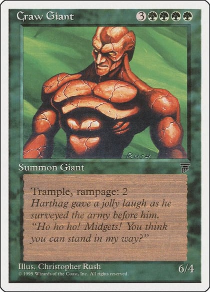 Craw Giant, Chronicles #3379