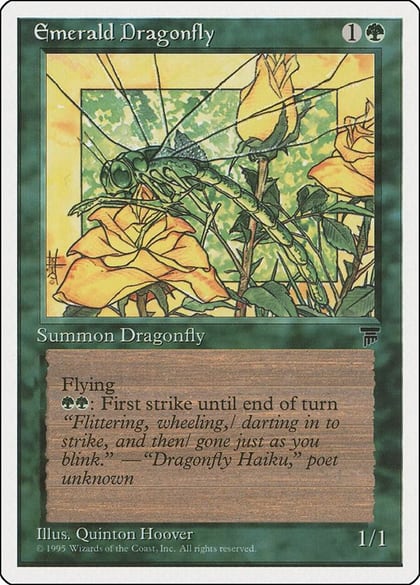 Emerald Dragonfly, Chronicles #3387