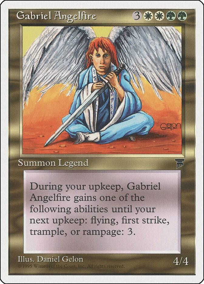 Gabriel Angelfire, Chronicles #3396