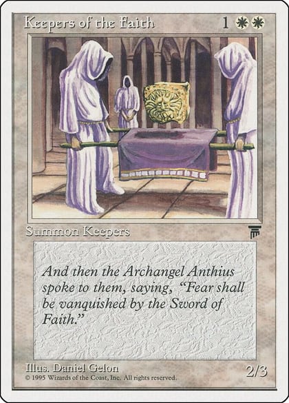 Keepers of the Faith, Chronicles #3413