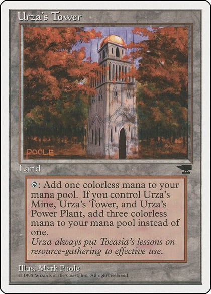 Urza's Tower (Forest), Chronicles #3462