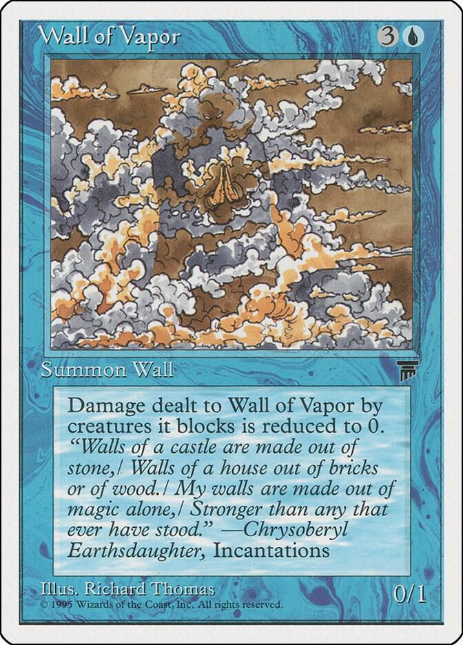 Wall of Vapor, Chronicles #3471
