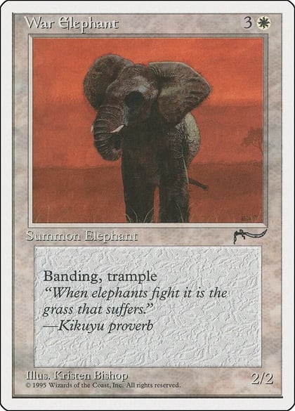 War Elephant, Chronicles #3473