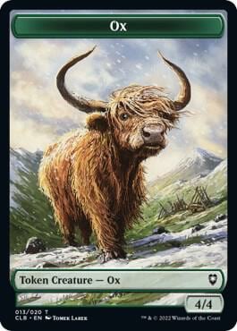 Ox Token, Commander Legends: Battle for Baldur's Gate 13