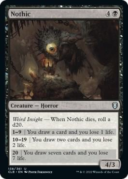 Nothic, Commander Legends: Battle for Baldur's Gate 138