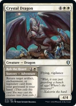 Crystal Dragon, Commander Legends: Battle for Baldur's Gate 13