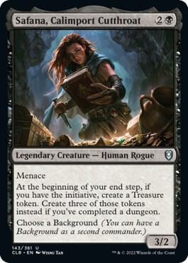 Safana, Calimport Cutthroat, Commander Legends: Battle for Baldur's Gate 143