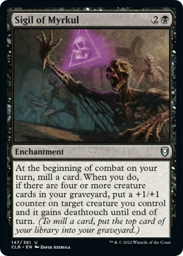 Sigil of Myrkul, Commander Legends: Battle for Baldur's Gate 147