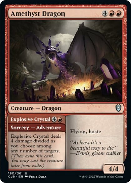Amethyst Dragon, Commander Legends: Battle for Baldur's Gate 160