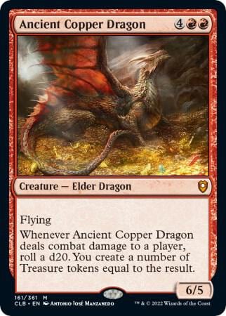 Ancient Copper Dragon, Commander Legends: Battle for Baldur's Gate 161