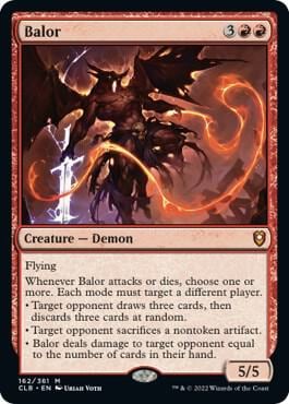 Balor, Commander Legends: Battle for Baldur's Gate 162