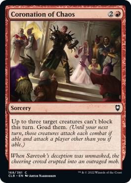Coronation of Chaos, Commander Legends: Battle for Baldur's Gate 168