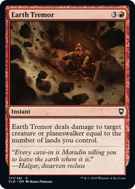Earth Tremor, Commander Legends: Battle for Baldur's Gate 171