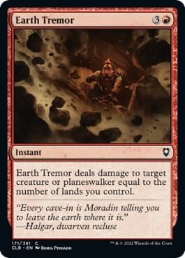 Earth Tremor, Commander Legends: Battle for Baldur's Gate 171