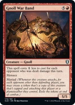 Gnoll War Band, Commander Legends: Battle for Baldur's Gate 178