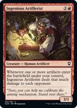 Ingenious Artillerist, Commander Legends: Battle for Baldur's Gate 182