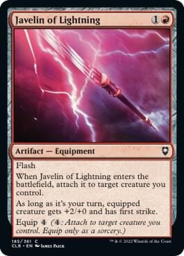 Javelin of Lightning, Commander Legends: Battle for Baldur's Gate 185