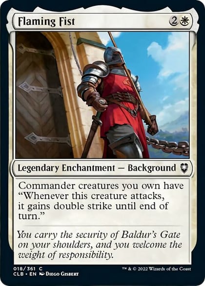 Flaming Fist, Commander Legends: Battle for Baldur's Gate 18