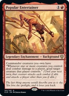 Popular Entertainer, Commander Legends: Battle for Baldur's Gate 192