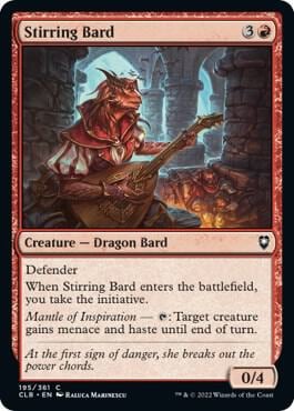 Stirring Bard, Commander Legends: Battle for Baldur's Gate 195