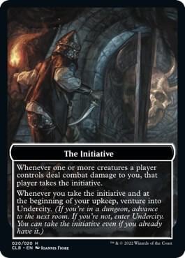 The Initiative // Undercity Double-Sided Token, Commander Legends: Battle for Baldur's Gate 20