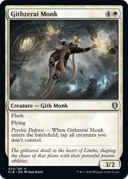 Githzerai Monk, Commander Legends: Battle for Baldur's Gate 20