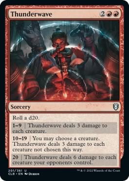 Thunderwave, Commander Legends: Battle for Baldur's Gate 201